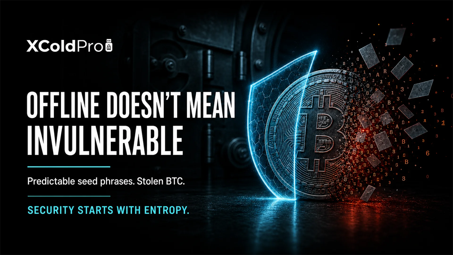594 BTC in 25 minutes: the Coldcard entropy bug and why architecture matters more than form factor